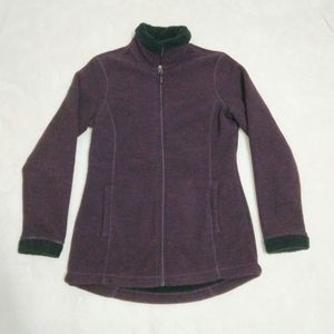 32 Degrees Heat Dark Purple Zip-up Jacket S